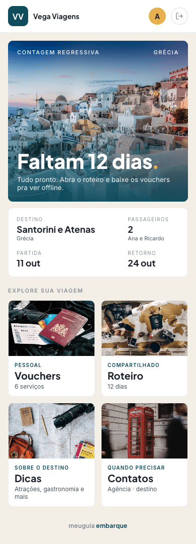 App do passageiro — início